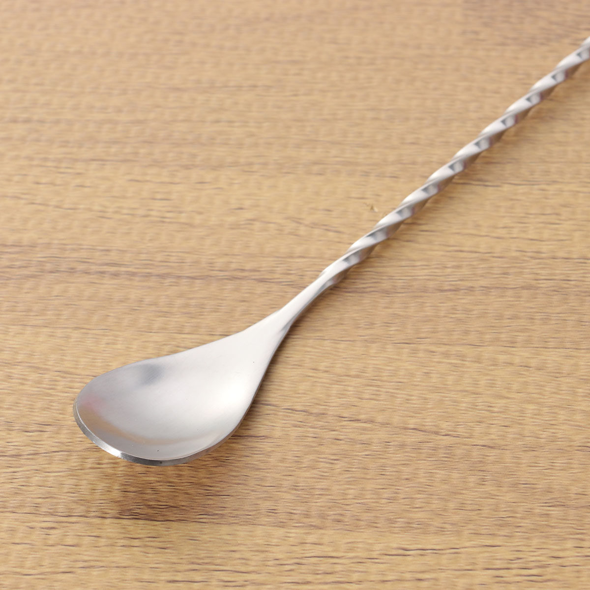 Bar Spoon Twisted - Stainless Steel Cocktail Pick Threaded Bar