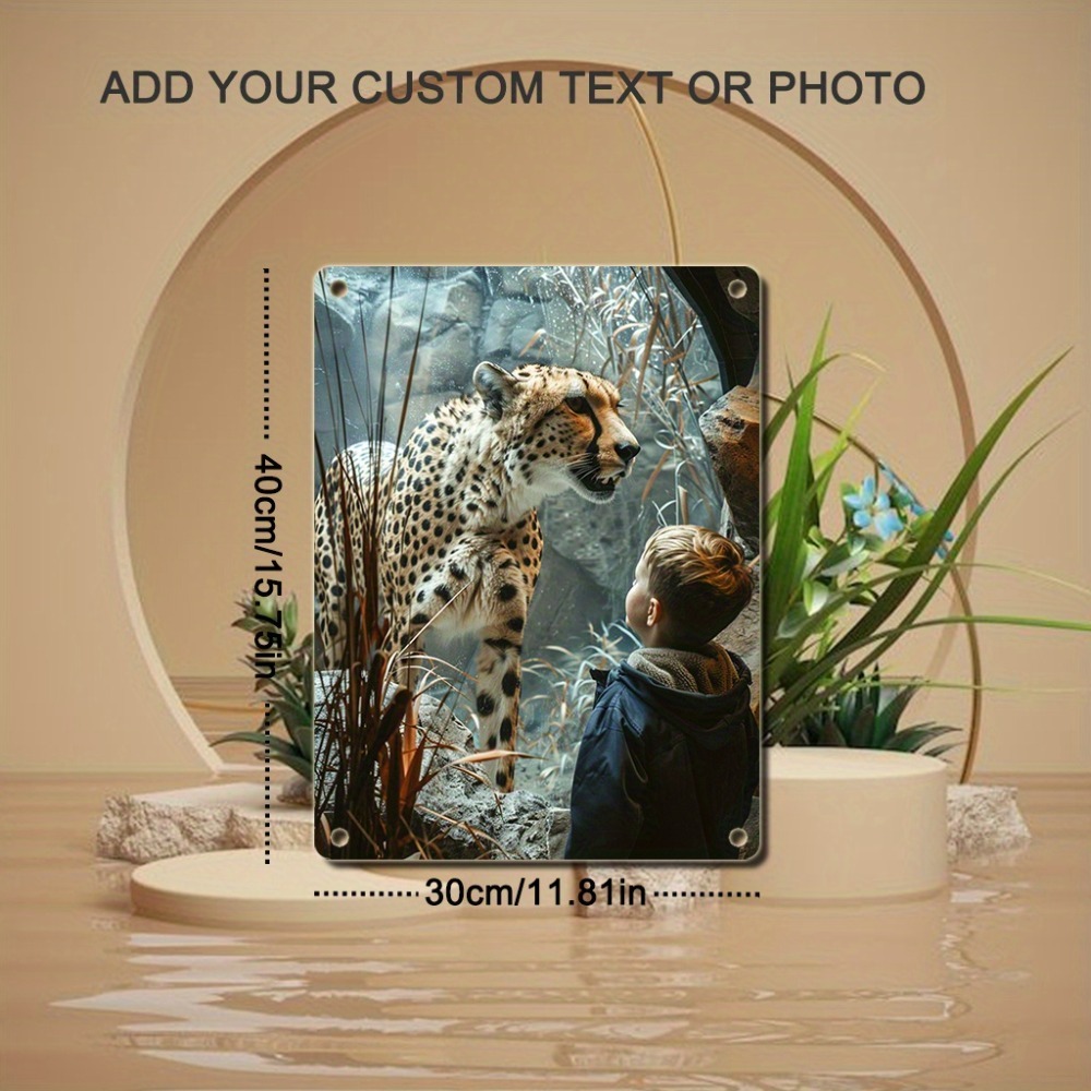 Home Bar Cafe - Rusty Customizable Vintage Personal Photo Text