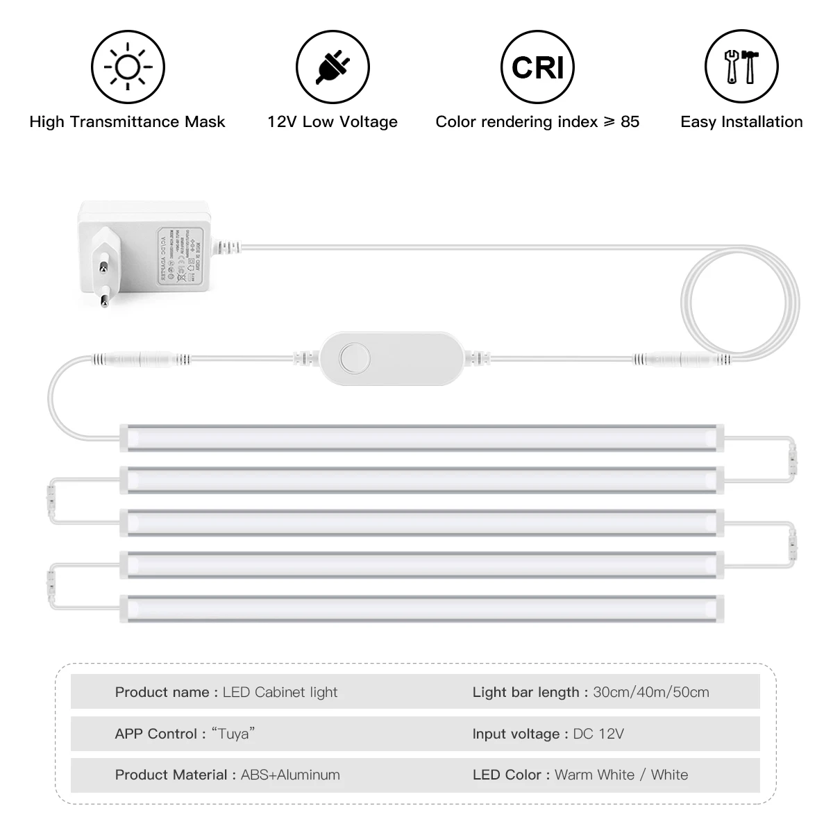 Smart Zigbee LED Lamp Under Ca - Home Bar And Cabinet review and price