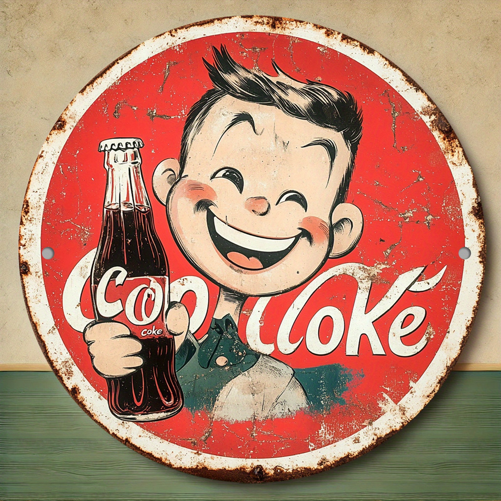 Vintage-Style Cola Advertiseme - Home Bar Cafe review and price