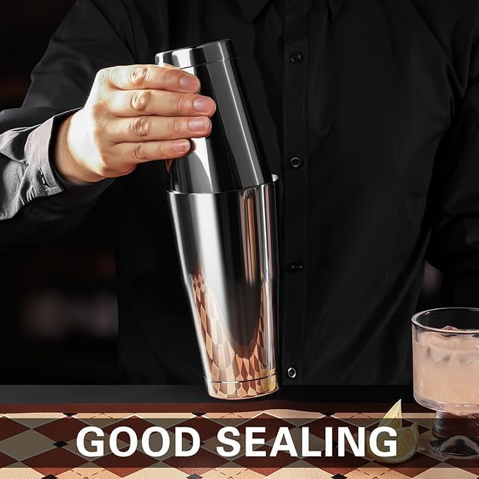 Boston Cocktail Shaker Set 18  - Boston Shaker Set review and price