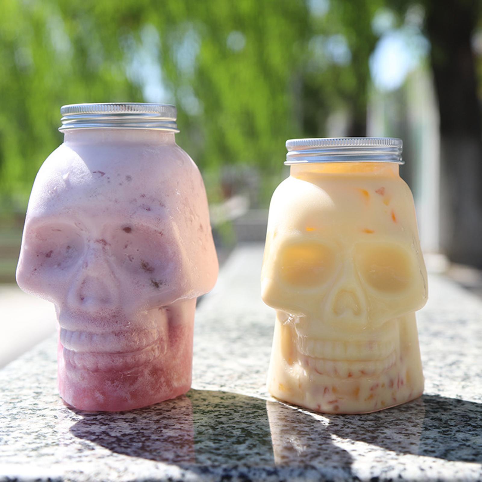 Skull Jars With Lid 500ml/800m - Home Bar Setup review and price