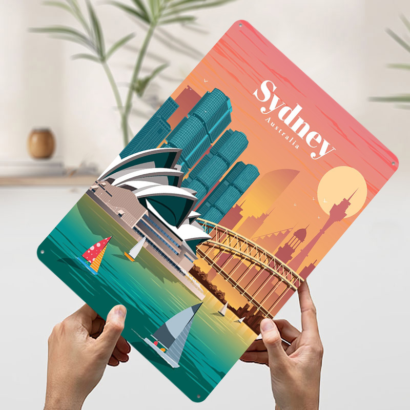 Sydney Poster Wall Art Retro V - Home Bar Sydney review and price
