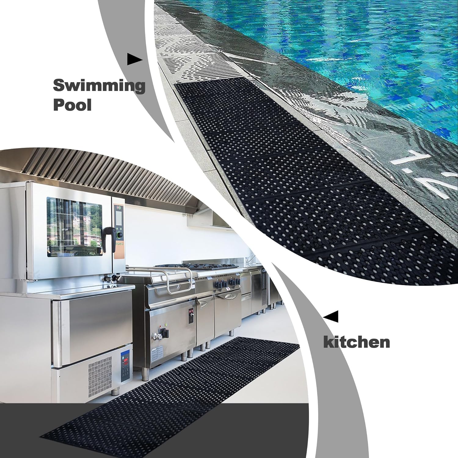 Commercial Anti-Fatigue Draina - Bar Mat Rubber review and price