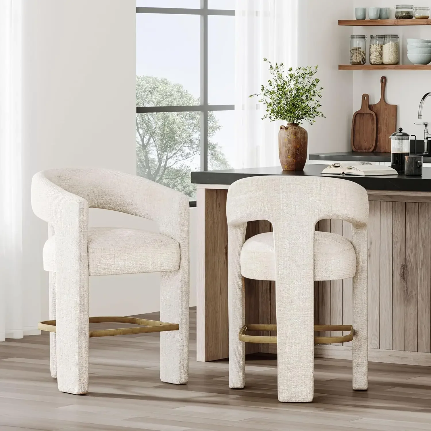 Jofran Upholstered Counter Sto - Home Bar Seating review and price