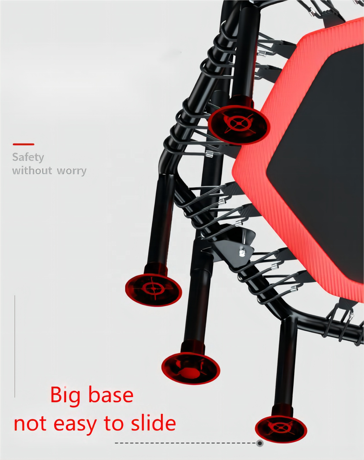 Trampoline with Adjustable Han - Home Bar And Gym review and price