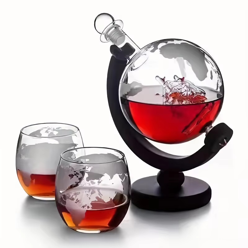850ML Creative Globe Decanter  - Decanter Globe Set review and price