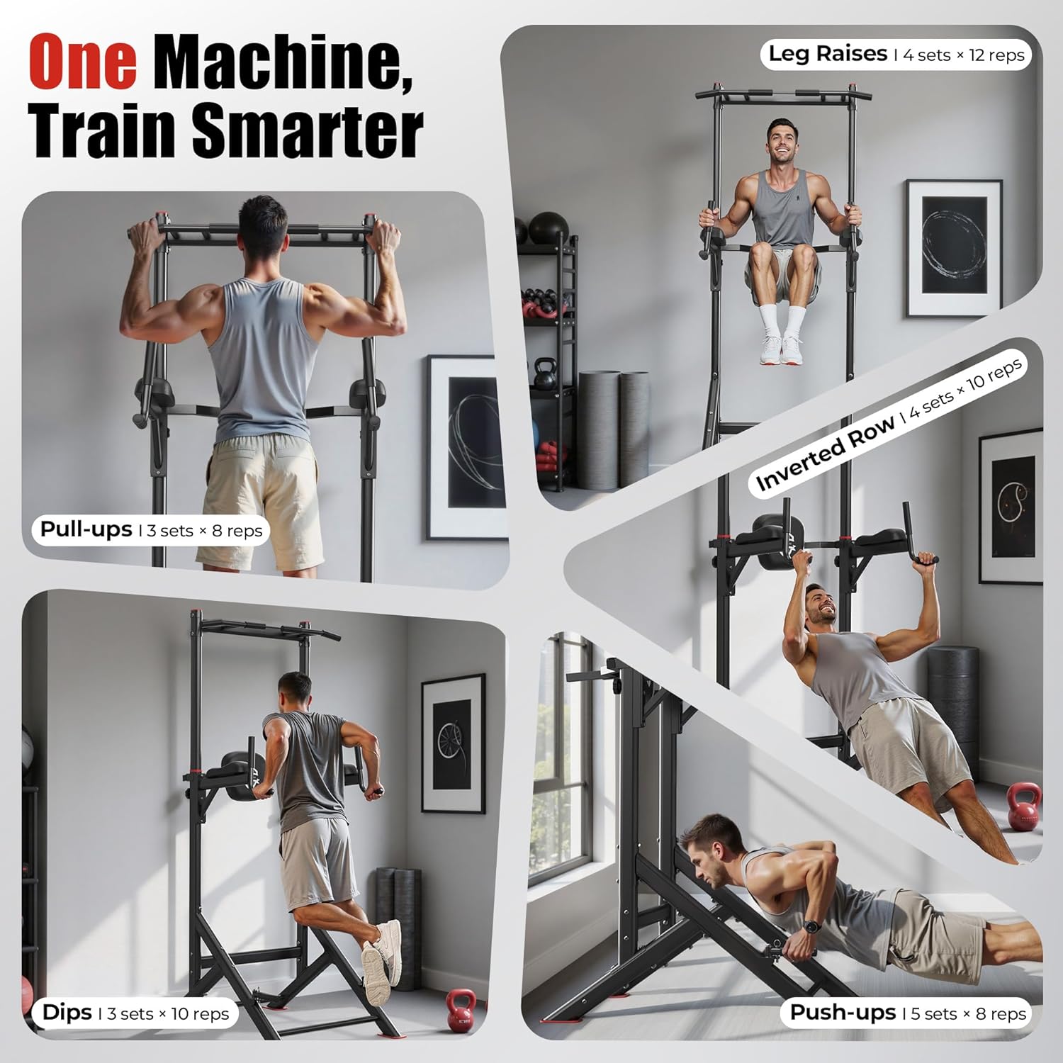 Sportsroyals Power Tower Pull  - Home Bar And Gym review and price
