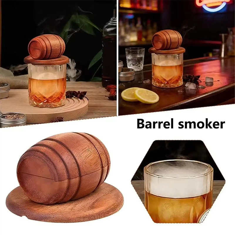 Wooden Cocktail Smoker Kit Smo - Smoking Gun Kit review and price