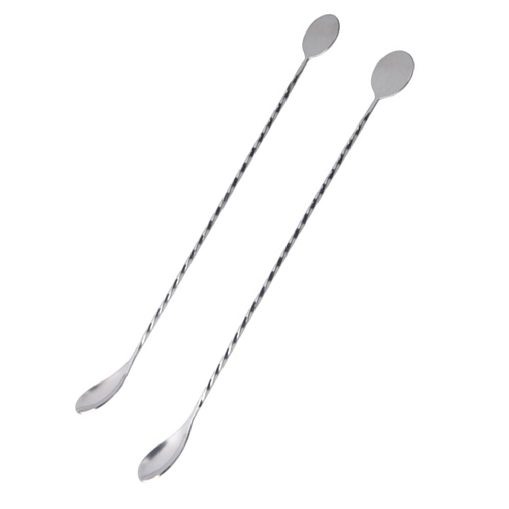 2Pcs Stainless Steel Cocktail  - Bar Spoon Twisted review and price