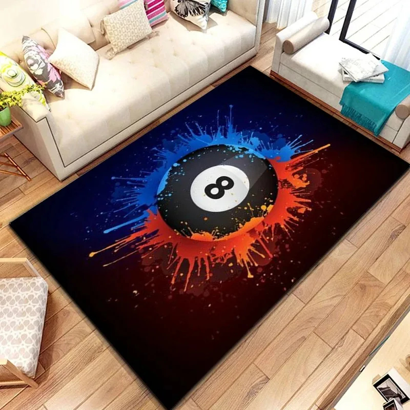 VIKAMA Billiard 8-Ball Carpet, - Home Bar And Theater review and price