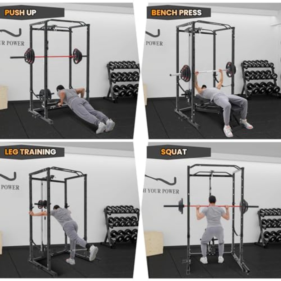1600 Lbs Power Rack for Home G - Home Bar And Gym review and price
