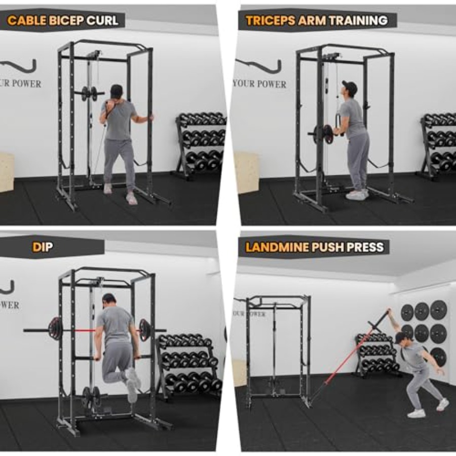 1600 Lbs Power Rack for Home G - Home Bar And Gym review and price