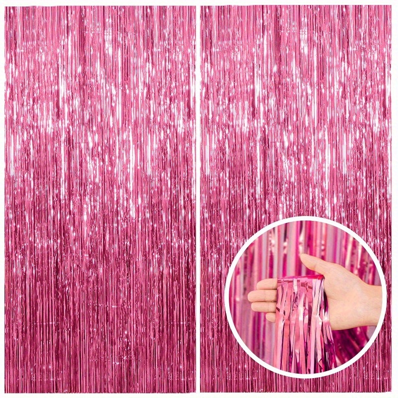 1/2/3pcs Pink Rain Curtain Spa - Home Bargains review and price