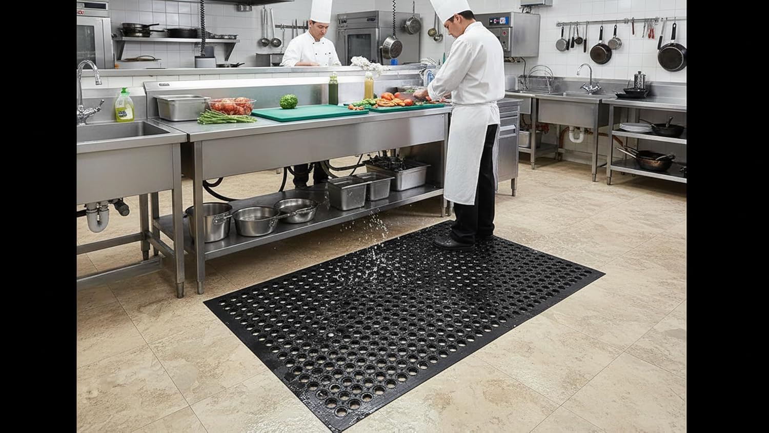 Rubber Floor Mat 3x5FT Anti Fa - Bar Mat Rubber review and price