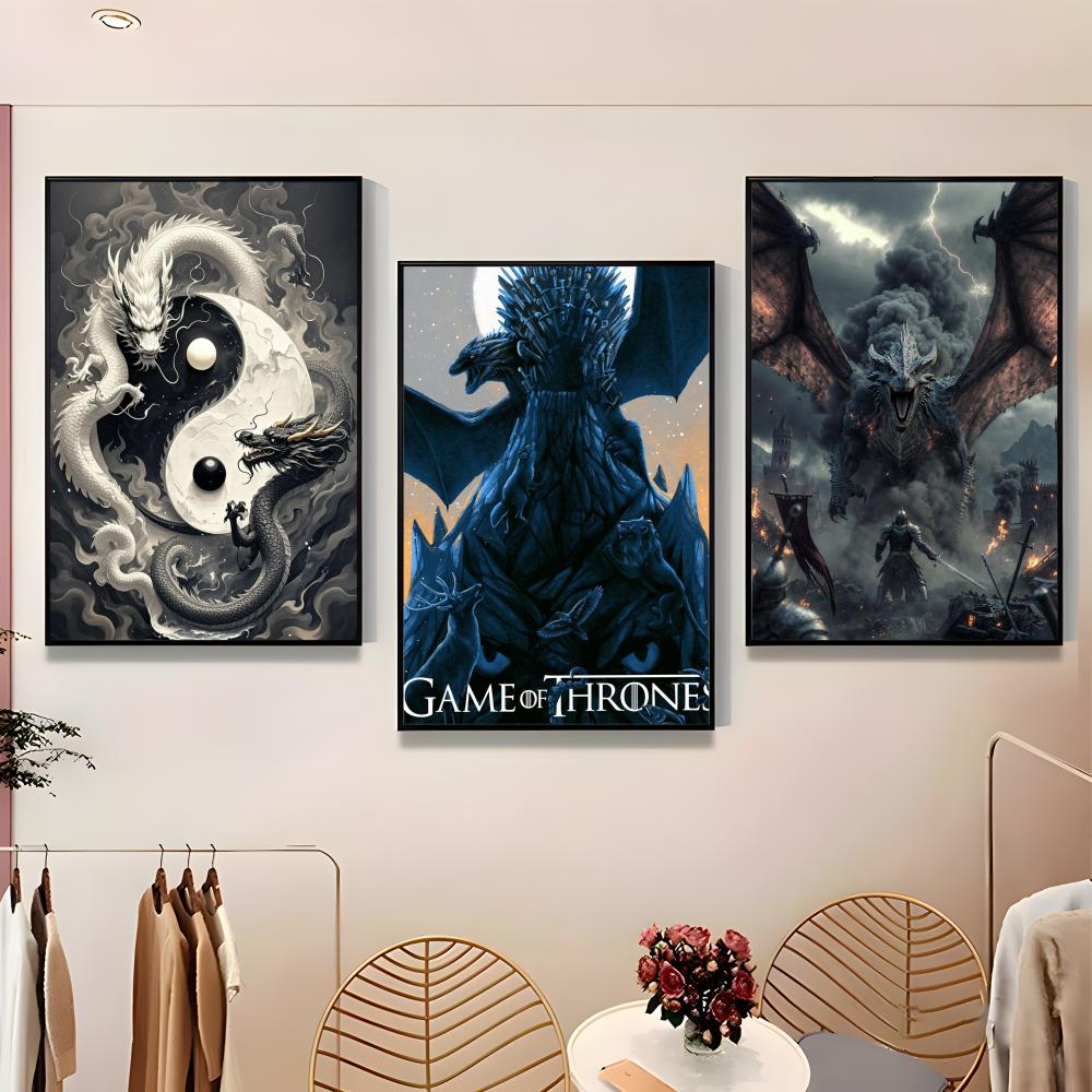 Art R-Red Fox Dragon Elephant  - Home Bar And Theater review and price