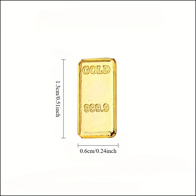 Simulated Mini Gold Bar, Zinc  - Home Bar Setup review and price
