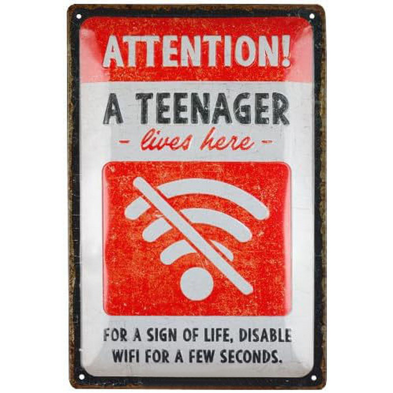 Metal Tin Signs Warning No Smo - Home Bar Cafe review and price