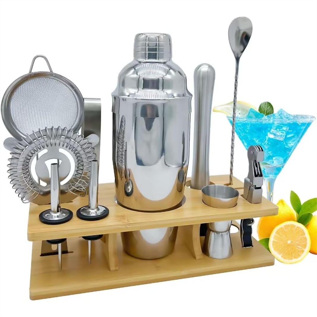11-Piece Bartender Kit With Co - Boston Shaker Set review and price