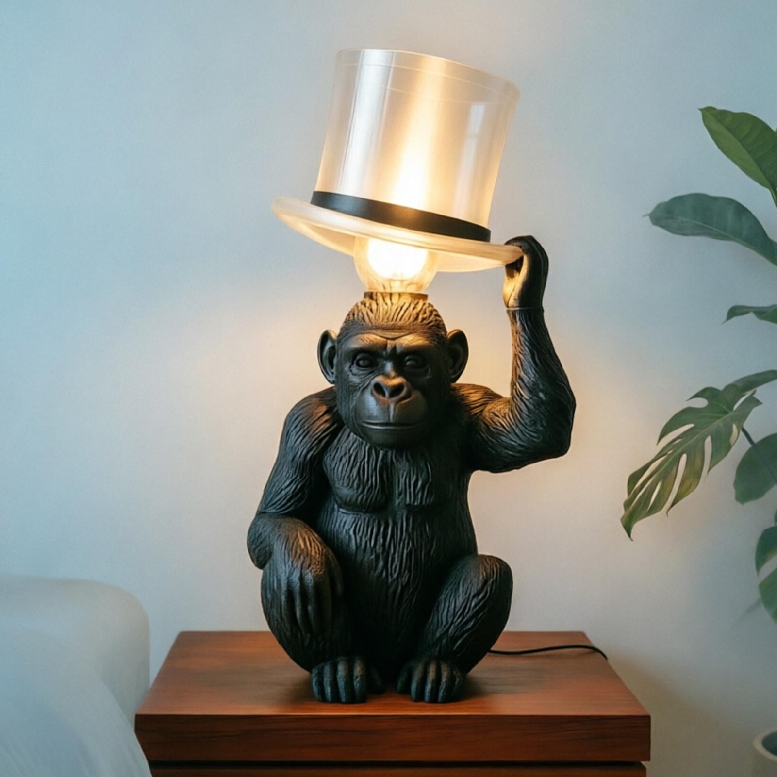 Monkey Lamp Top Hat Monkey Res - Home Bar Setup review and price