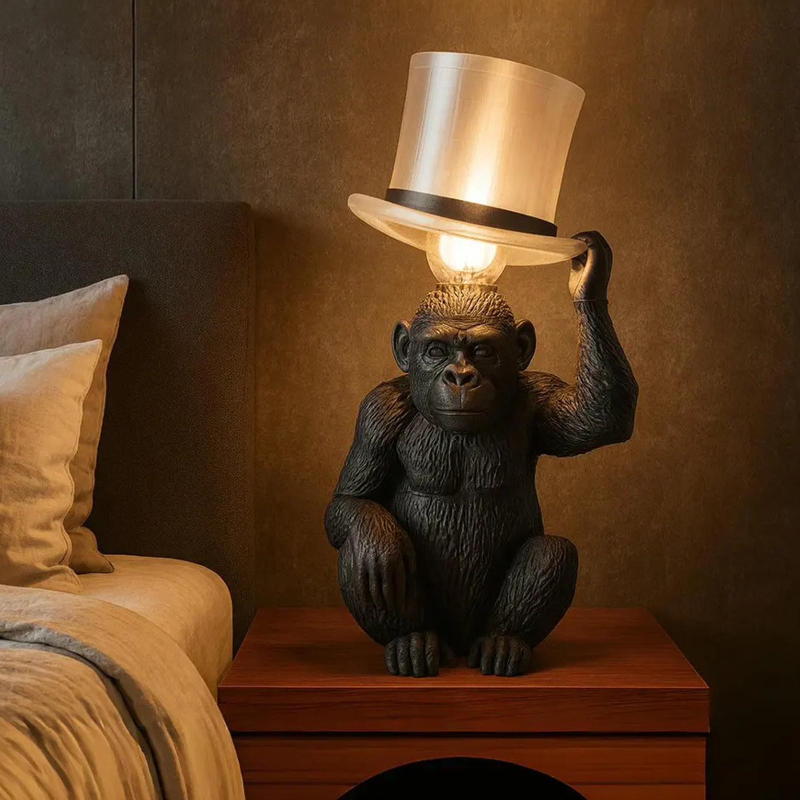 Monkey Lamp Top Hat Monkey Res - Home Bar Setup review and price