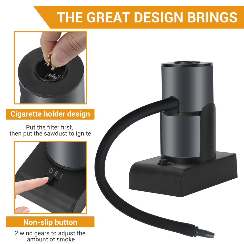 BORUiT Portable Food Cold Smok - Smoking Gun Kit review and price