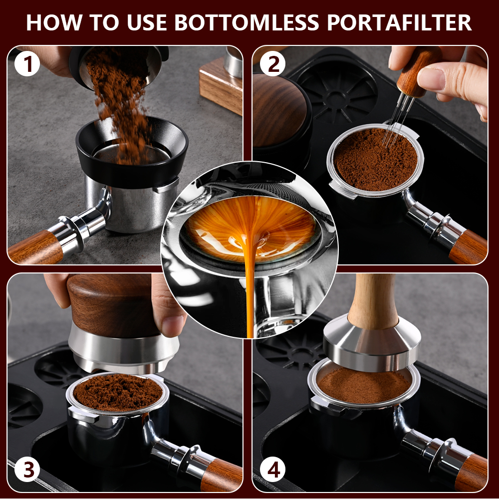 51mm Coffee Bottomless Portafi - Home Barista review and price