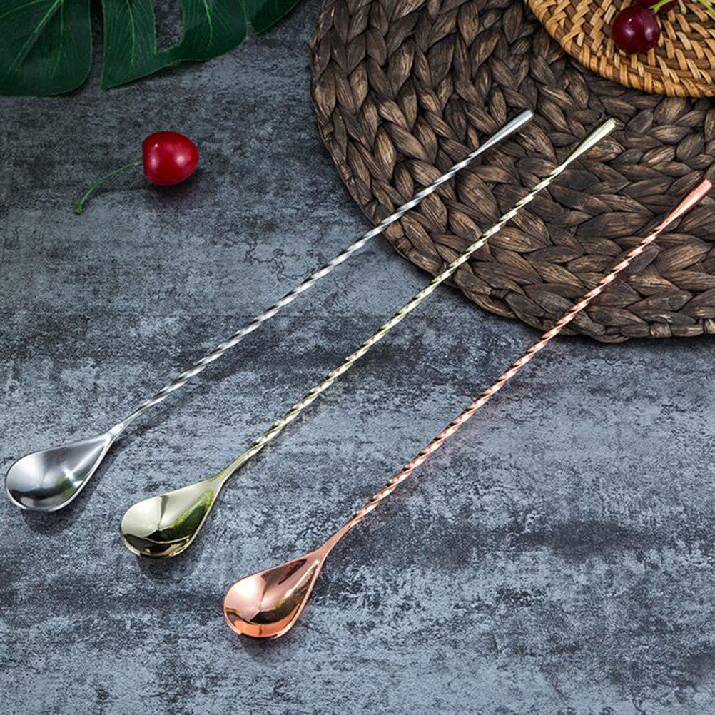 High Polish Stainless Steel Ba - Bar Spoon Twisted review and price