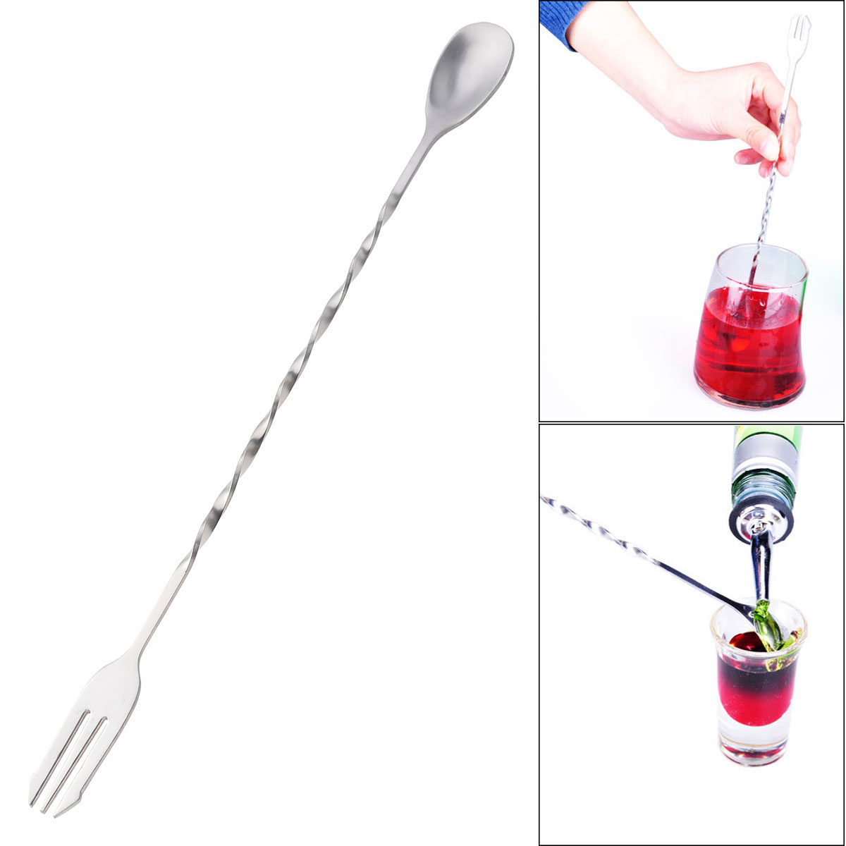 Professional 304 Stainless Ste - Bar Spoon Twisted review and price