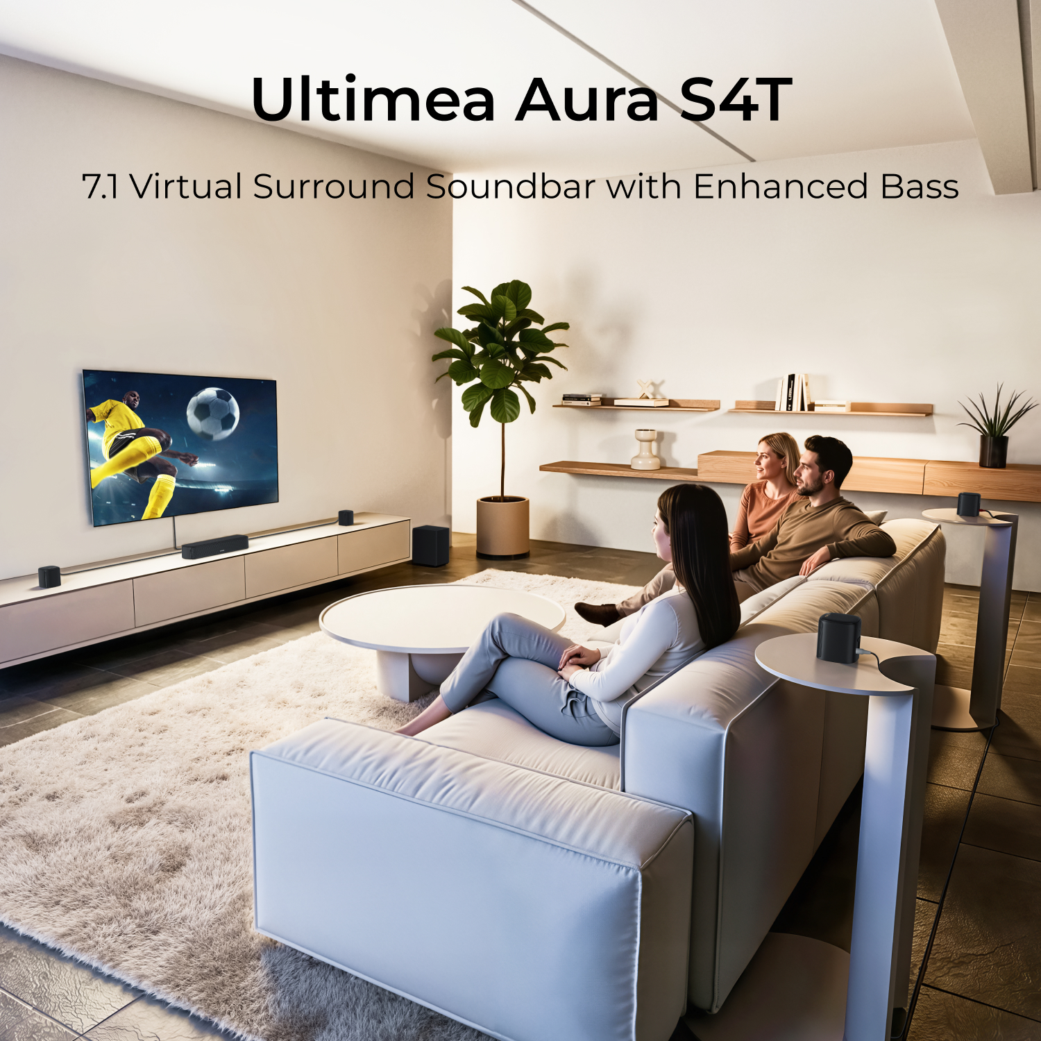ULTIMEA 7.1ch Sound Bar with S - Home Bar And Theater review and price