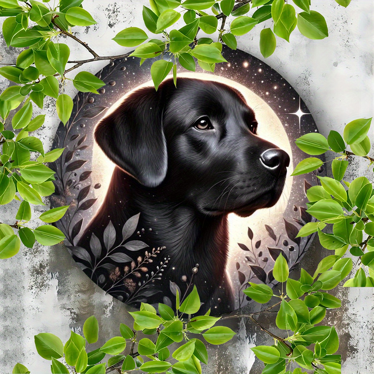 Charming Black Labrador and Ki - Home Bar And Kitchen review and price
