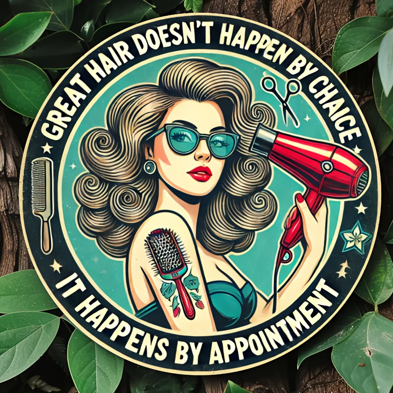 1pc Retro Hair Care Metal Alum - Home Barbershop review and price