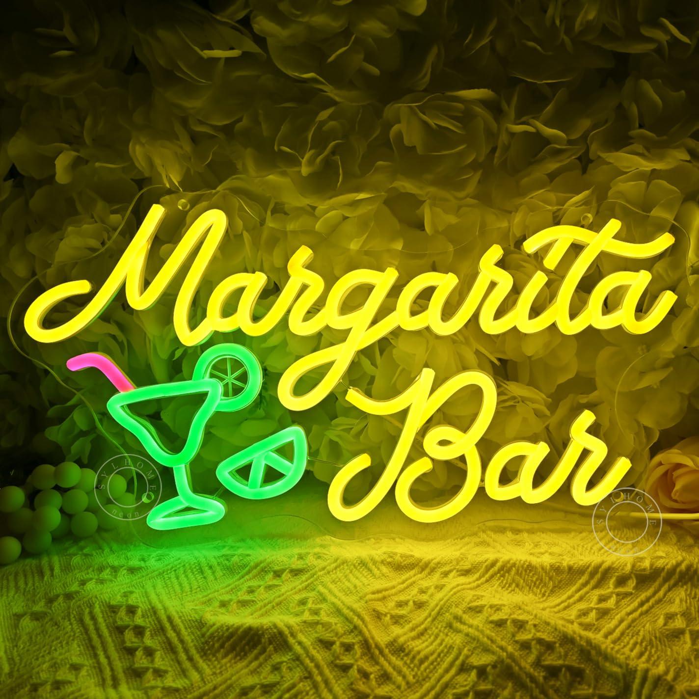 Margarita Bar Neon Sign Dimmab - Home Bar And Kitchen review and price