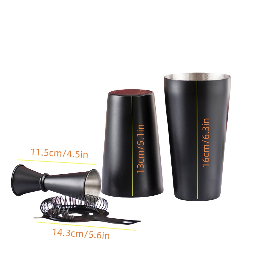 Boston Cocktail Shaker Set 4-P - Boston Shaker Set review and price