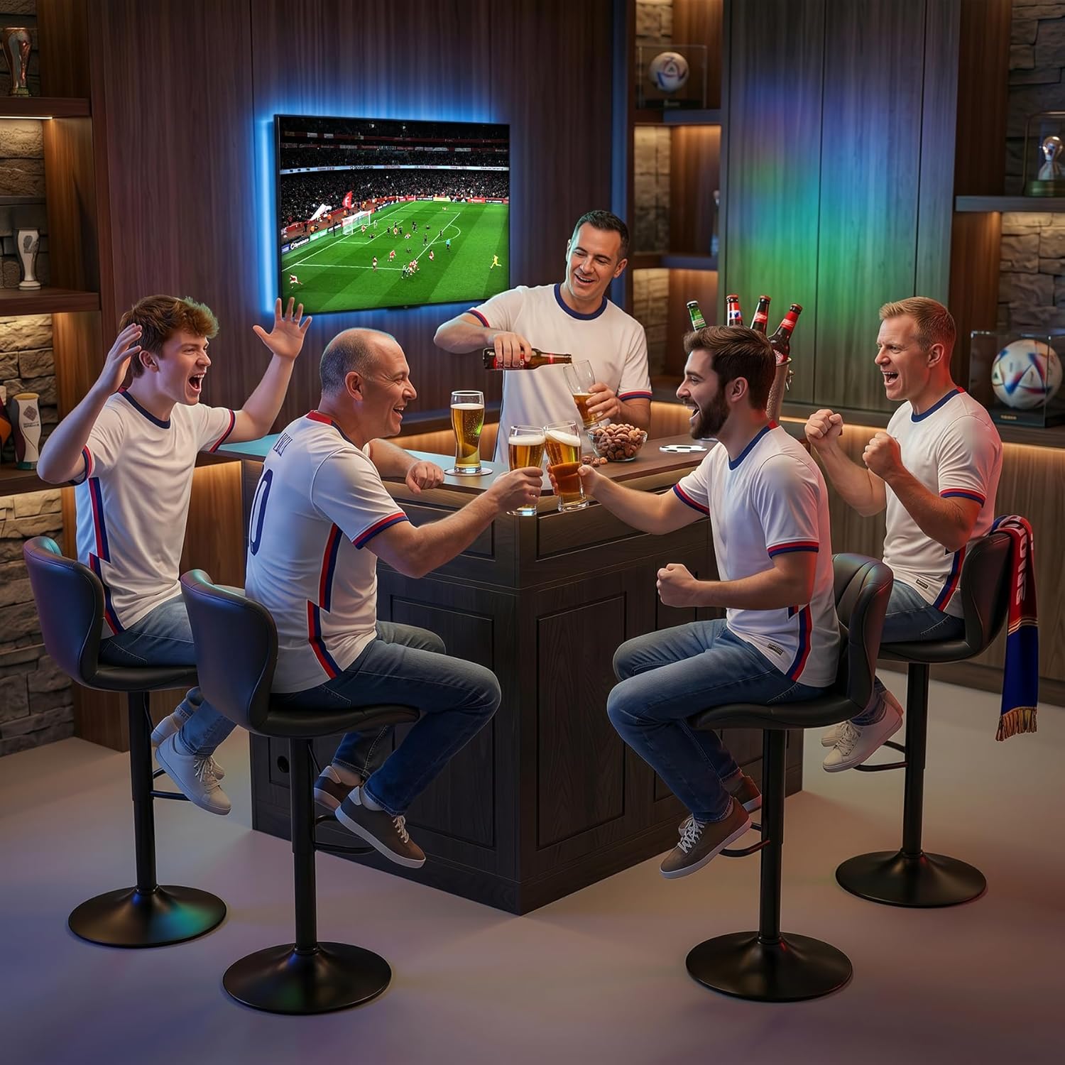 L Shaped Home Bar Unit With Fr - Home Bar And Fridge review and price