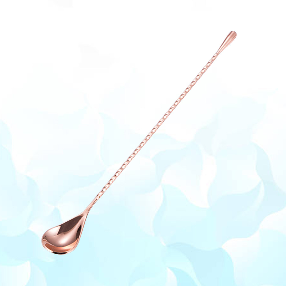 Elegant Stainless Steel Long H - Bar Spoon Twisted review and price