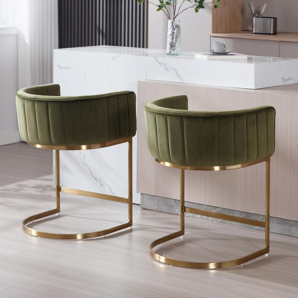 24 Velvet Upholstered Counter  - Home Bar Stools review and price