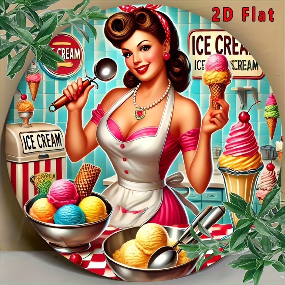 2D Flat 1pc, Round Ice Cream S - Home Bar And Kitchen review and price