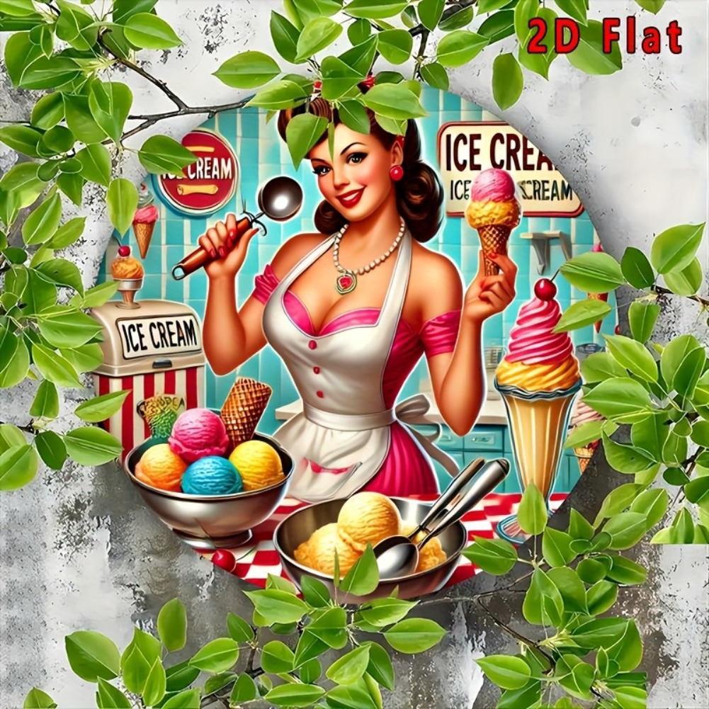 2D Flat 1pc, Round Ice Cream S - Home Bar And Kitchen review and price