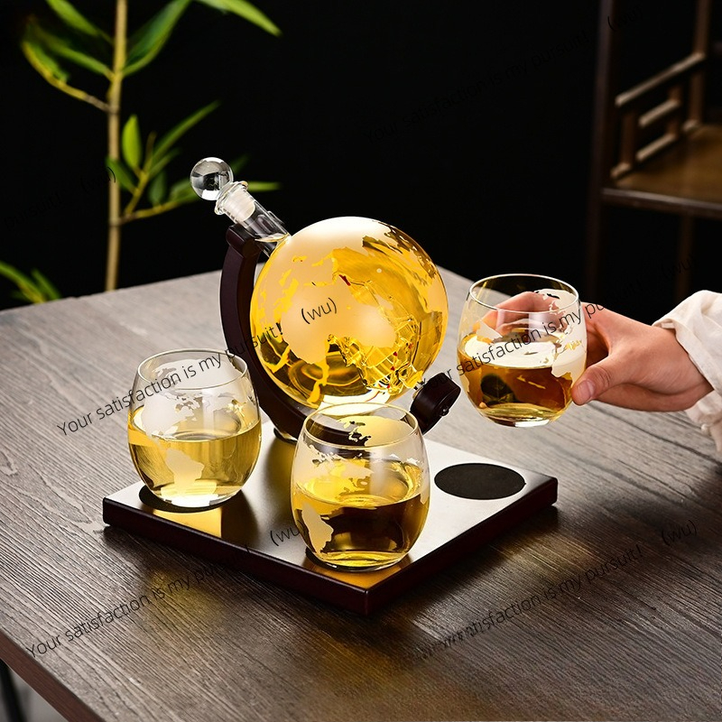Creative Whiskey Glass Bottle  - Decanter Globe Set review and price