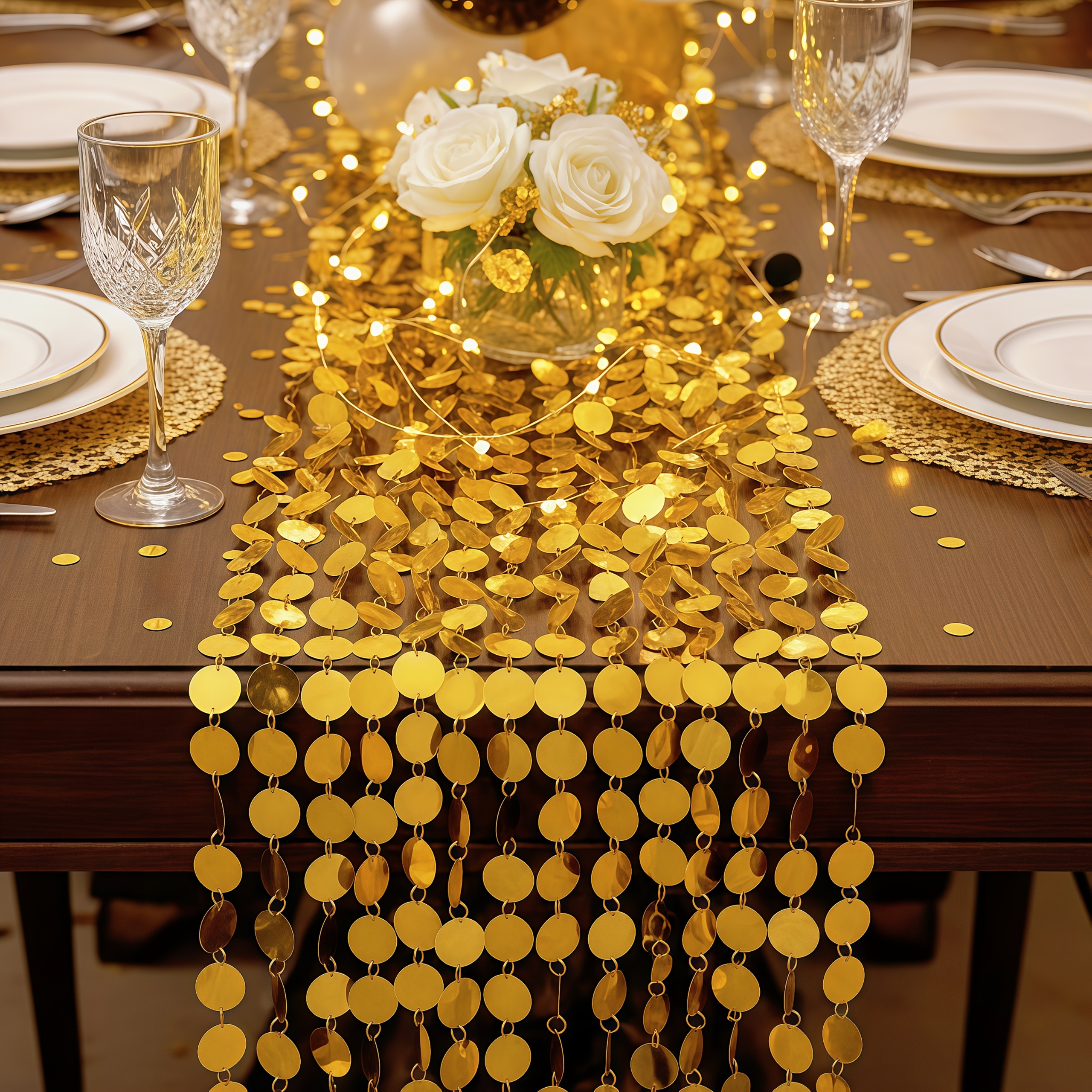 5PCS Circular Sequin Curtain H - Home Bargains review and price