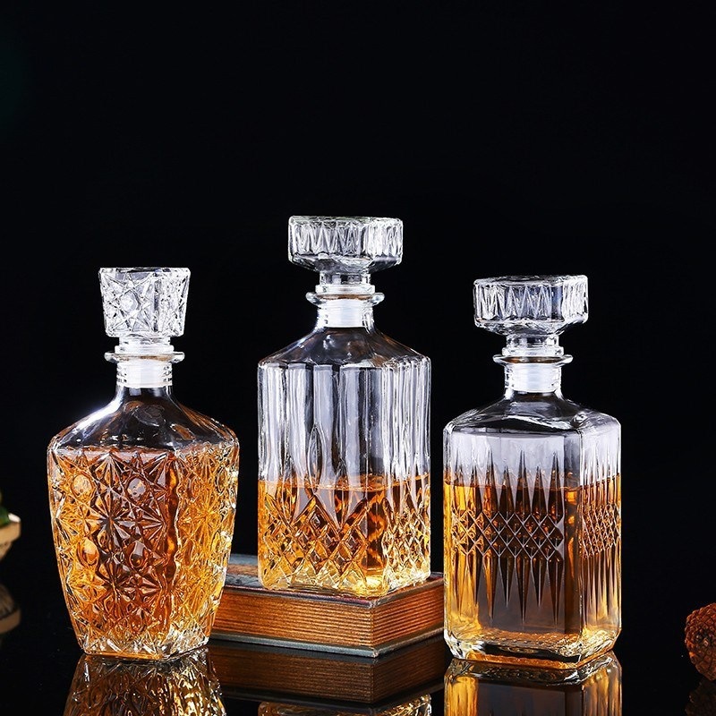 Luxury 500ML/1000ML Glass Liqu - Decanter Globe Set review and price