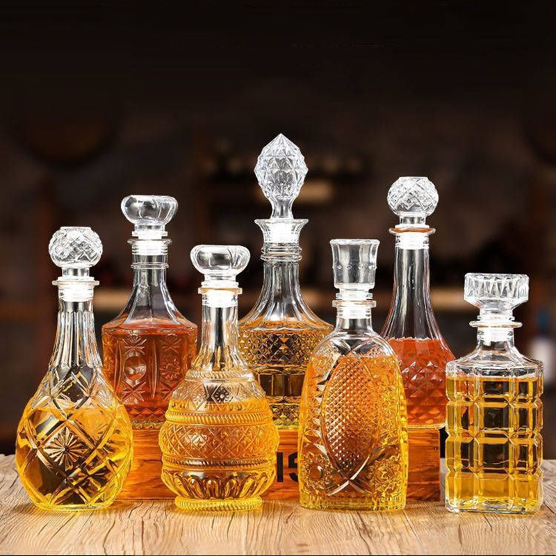 Luxury 500ML/1000ML Glass Liqu - Decanter Globe Set review and price