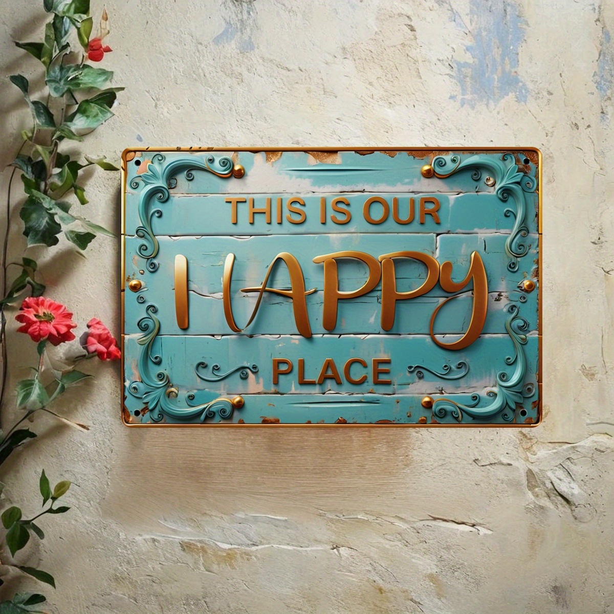 Vintage Metal Sign: This Is Ou - Home Bar And Kitchen review and price