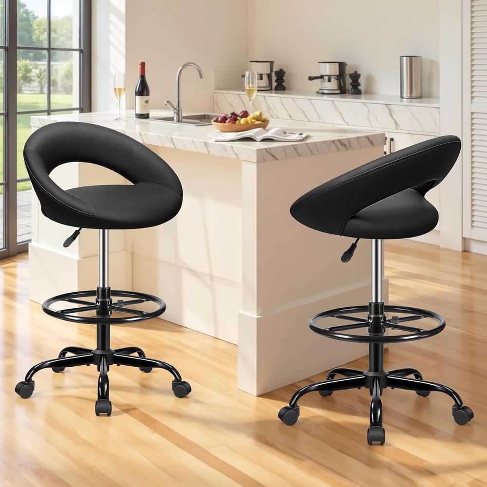 Adjustable Swivel Bar Stools w - Home Bar Stools review and price