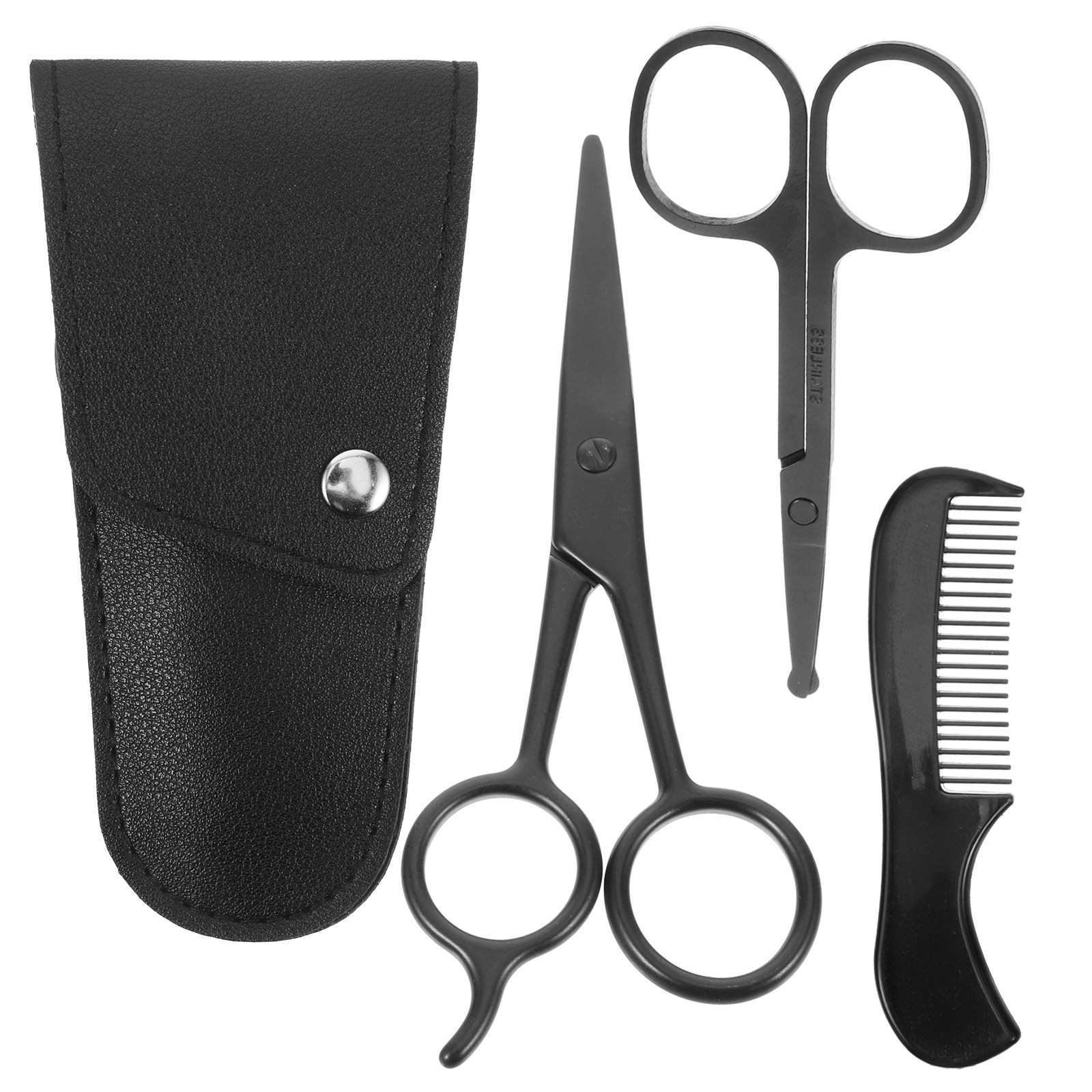 1Set Beard Shears Kit Stainles - Home Barbershop review and price
