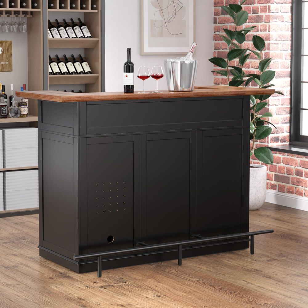 Home Bar Unit with Fridge Spac - Home Bar And Fridge review and price