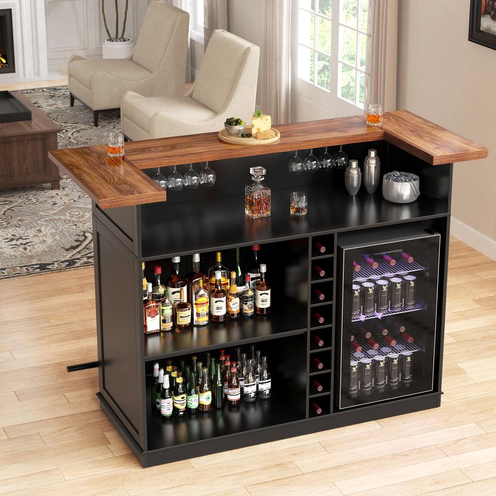 Home Bar Unit with Fridge Spac - Home Bar And Fridge review and price