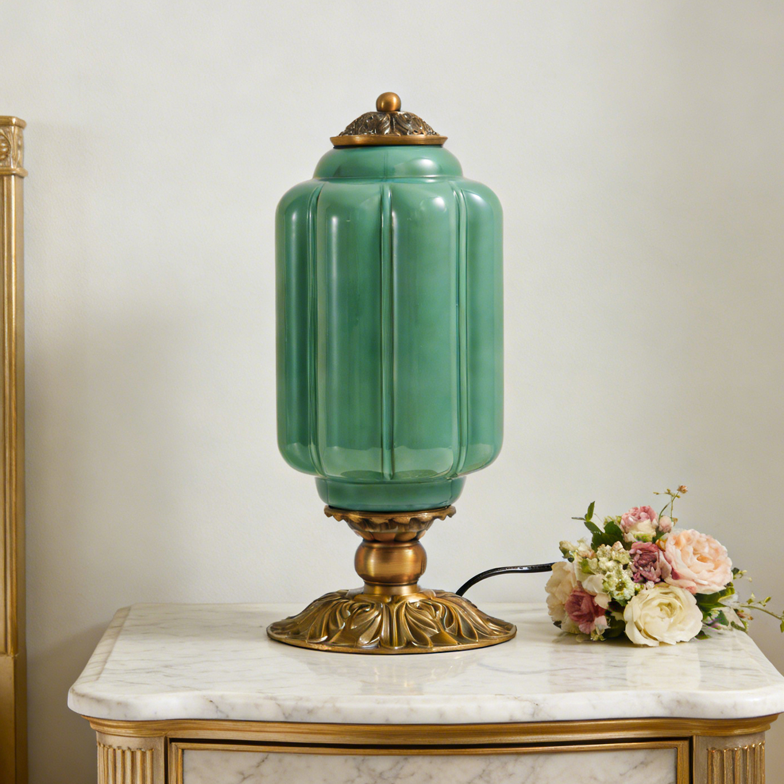Nordic Retro Milk Glass Table  - Old Fashioned Glass review and price