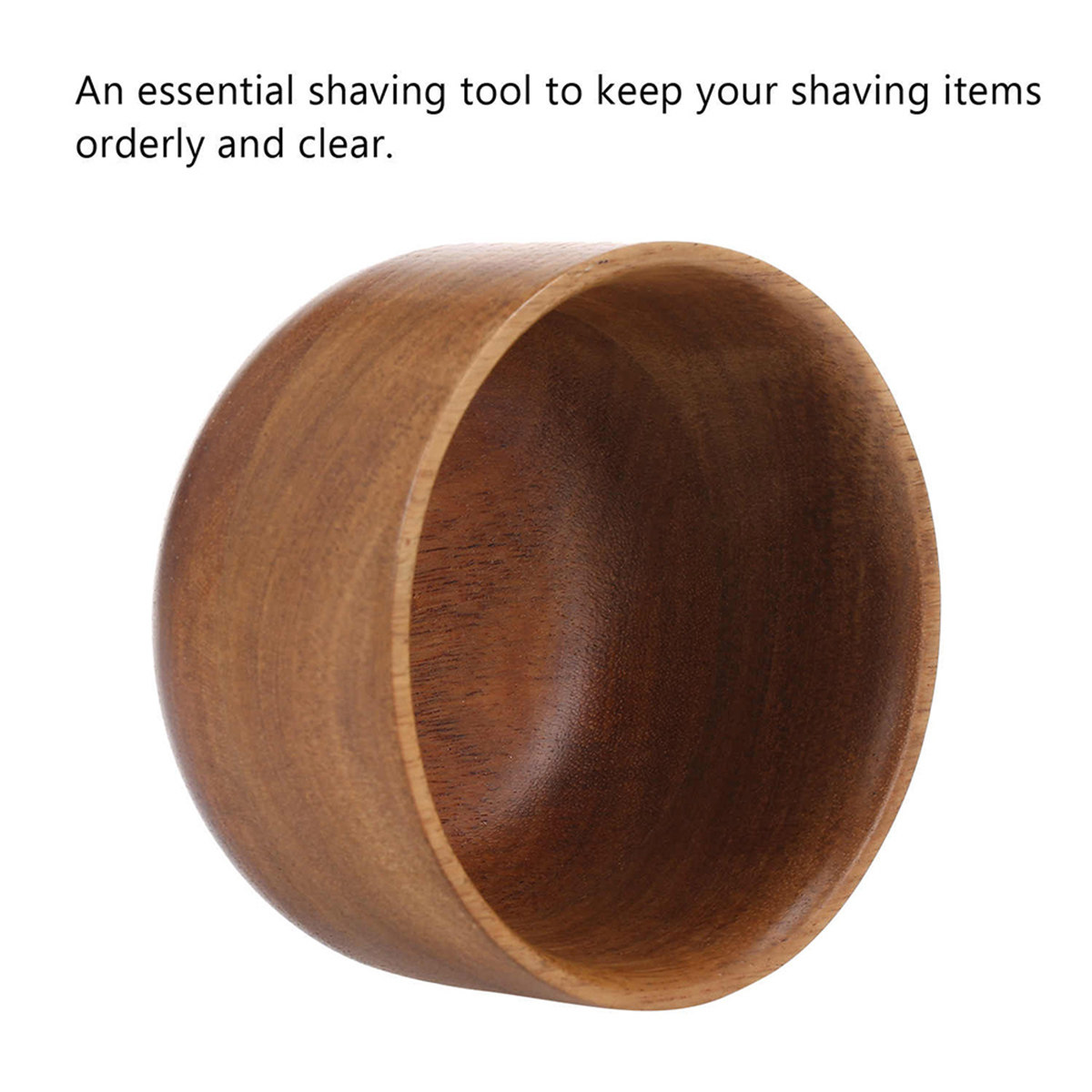 Wooden Men Shaving Bowl Light  - Home Barber review and price